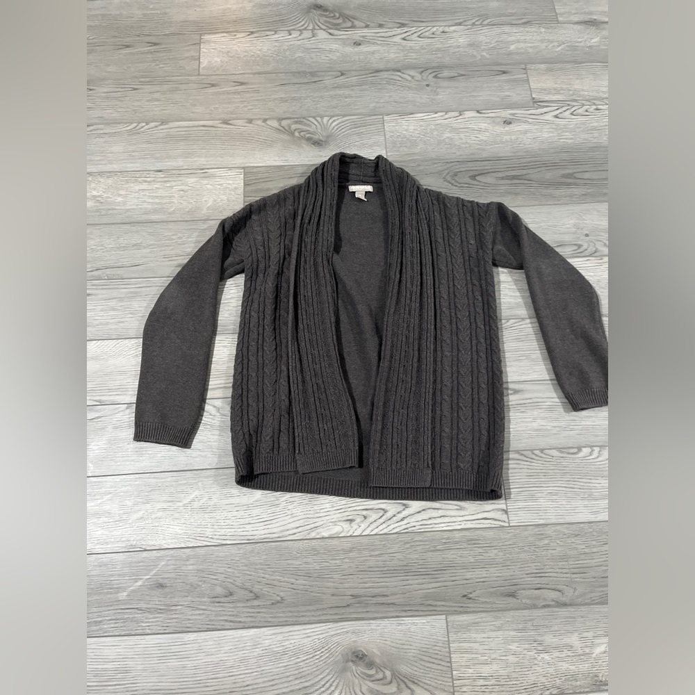 Banana waist length cardigan